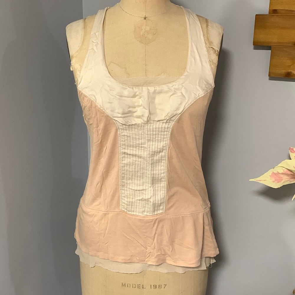 Club Monaco silk trimmed camisole